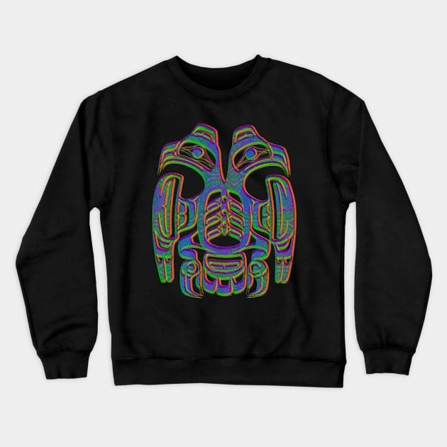 The undead bird of heaven and hell Crewneck Sweatshirt by indusdreaming